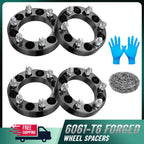 1 Inch 6x5.5 Wheel Spacers for Chevy Silverado 1500 & Sierra (2014–2018)