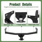 Class 3 Trailer Hitch Receiver for Jeep Patriot Compass (2011–2017)