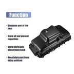 Engine Oil Pan for Dodge Grand Caravan 2001-2010 (2 x Replacement Parts)