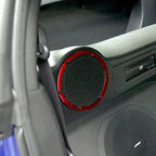 2 x Carbon Fiber Rear Audio Speaker Covers for Nissan 350Z (2003-2009)