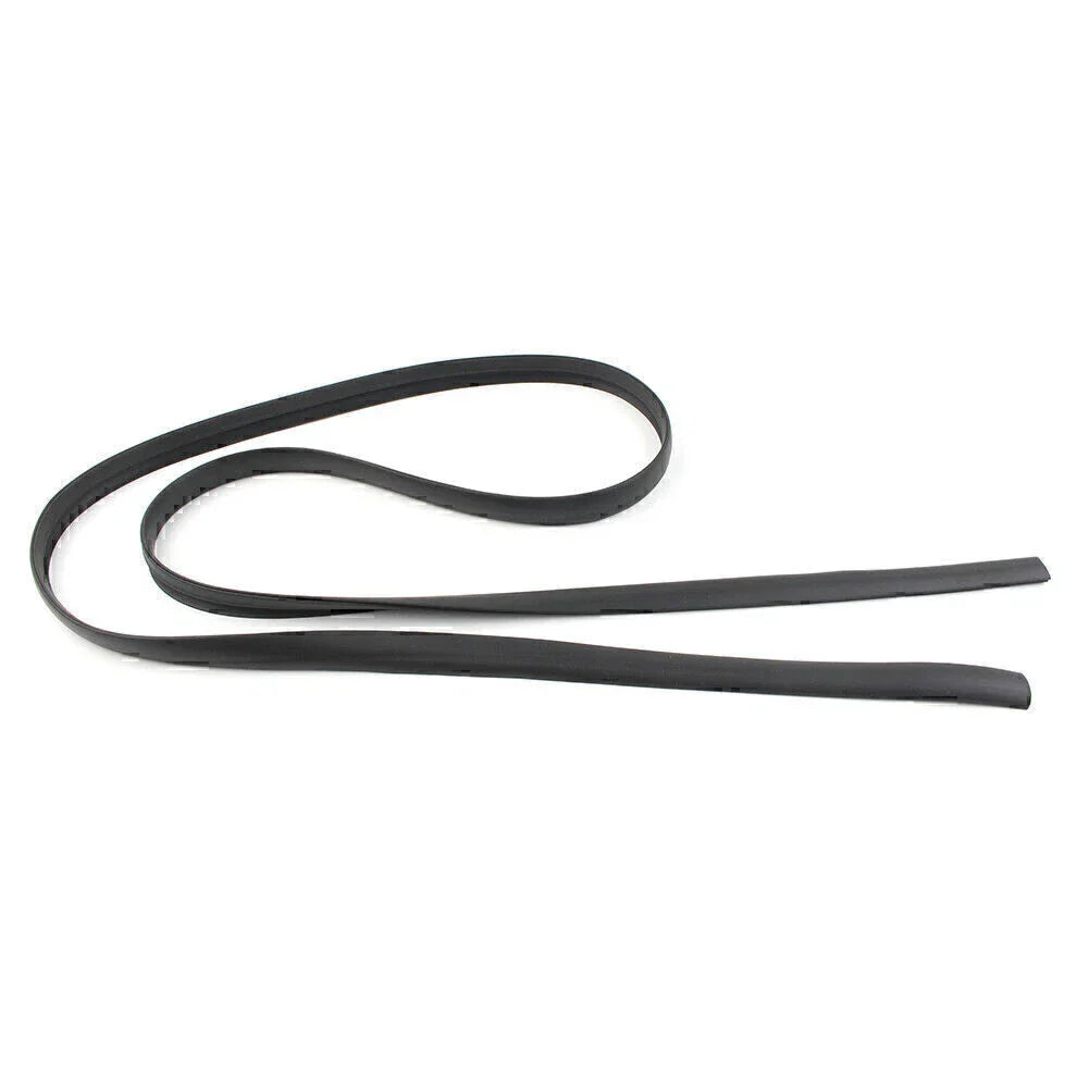 1.7m Black Seal Trim Moulding Strip for Front Windshield Panel (All Years)
