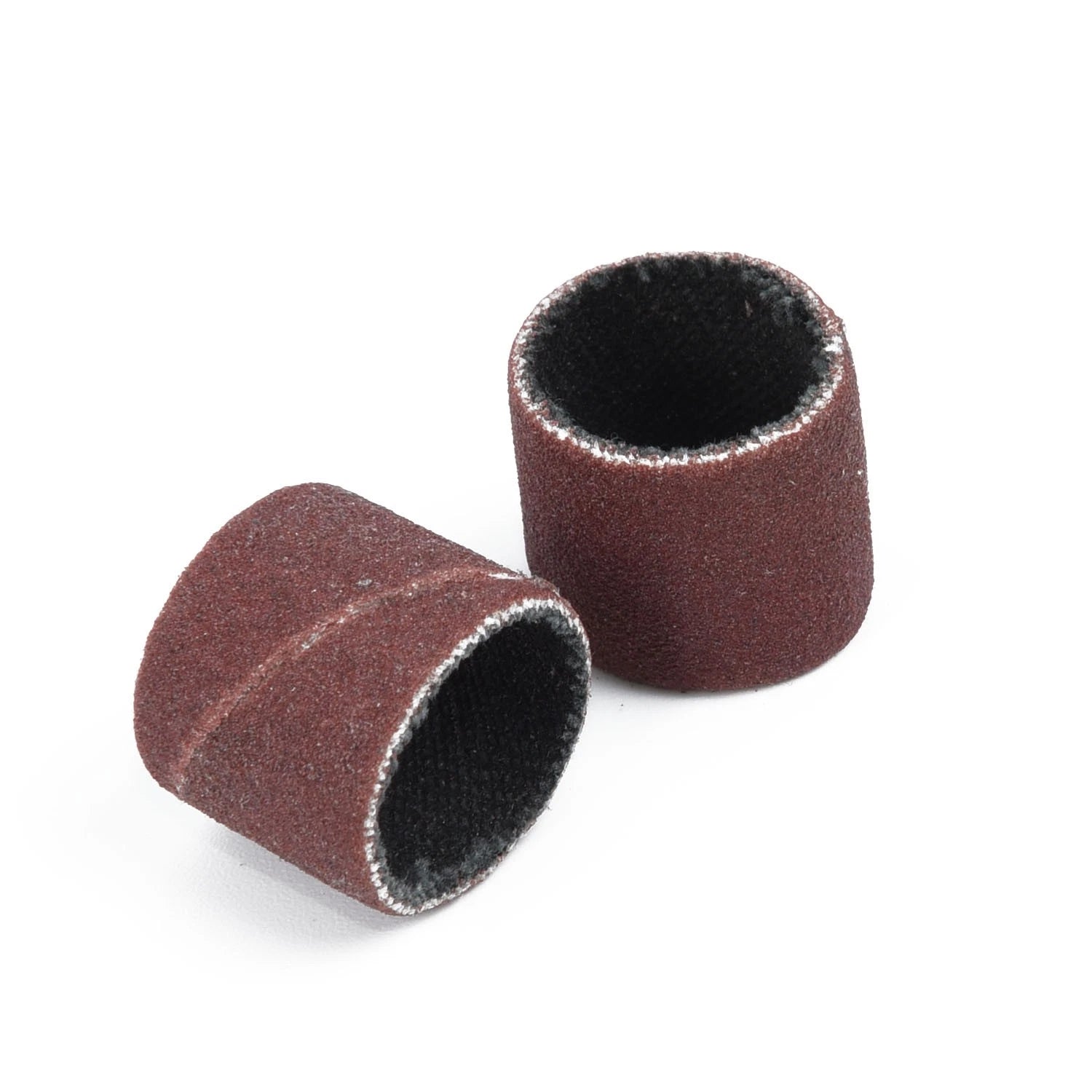 100Pcs 1/2 In Sanding Drum Sleeves 120 Grit + Mandrel for Rotary Tool