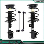 Set of 4 Complete Strut Assemblies & Sway Bar End Links for Nissan Maxima (2009–2014)