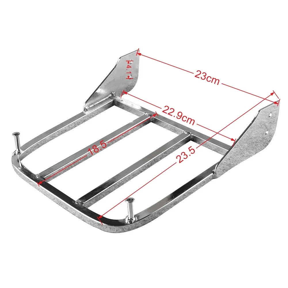 Rear Sissy Bar Luggage Rack for Suzuki Boulevard M50 C50 VL800 (2005–2011)
