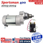 Starter Motor for Polaris Sportsman 400 (2003–2004) W/Bendix & Relay