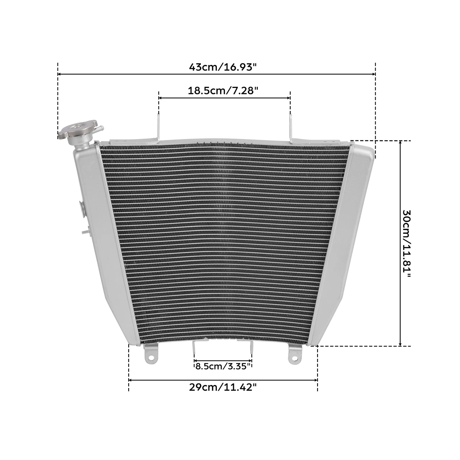 Radiator Cooler for Aprilia RSV4, Tuono V4 (2009–2024)