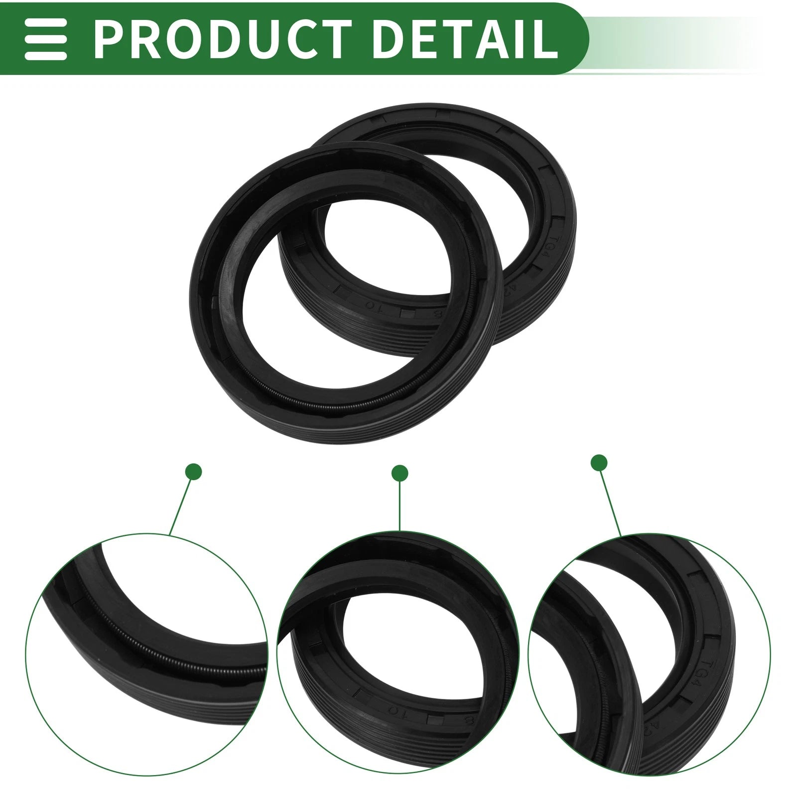 Oil Seal Ring for Various Models (42x58x10mm, NBR Rubber)
