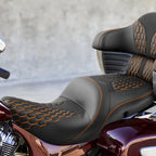 Set of 2 Rider Driver Passenger Seats for Indian Chieftain Roadmaster (2014–2025)