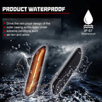 LED Smoked Amber Front Side Marker Lights for Mini Cooper R60 R61