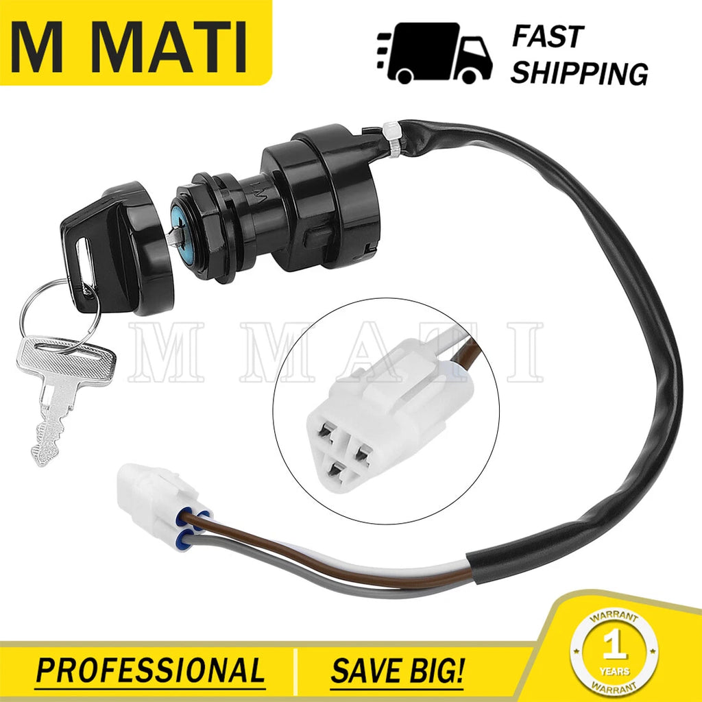 Ignition Switch Key for Kawasaki Brute Force 650 4X4 KVF650 (2005–2013)