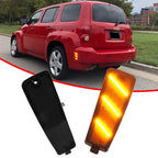 Smoked Amber LED Rear Side Marker Parking Lights for Chevy HHR (2006–2011)