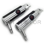 Chrome Footpegs for Harley Breakout FXBR 114 FXBRS (2018–2019)