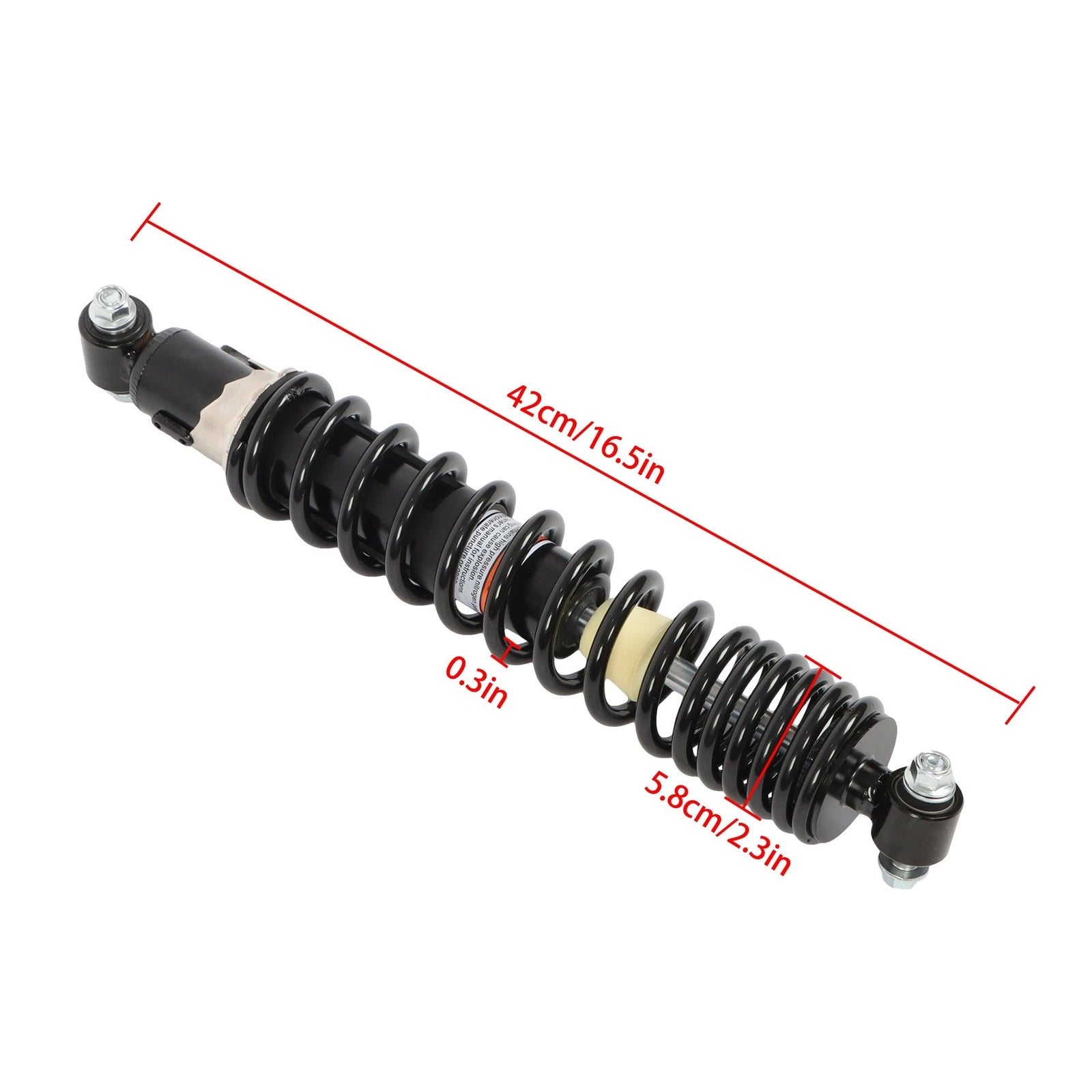 Set of 2 Front Shocks for Yamaha Raptor 660 (2001-2005)