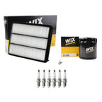 Wix Engine Air Oil Filters & NGK Spark Plug Kit for Toyota Tundra (1999–2006)