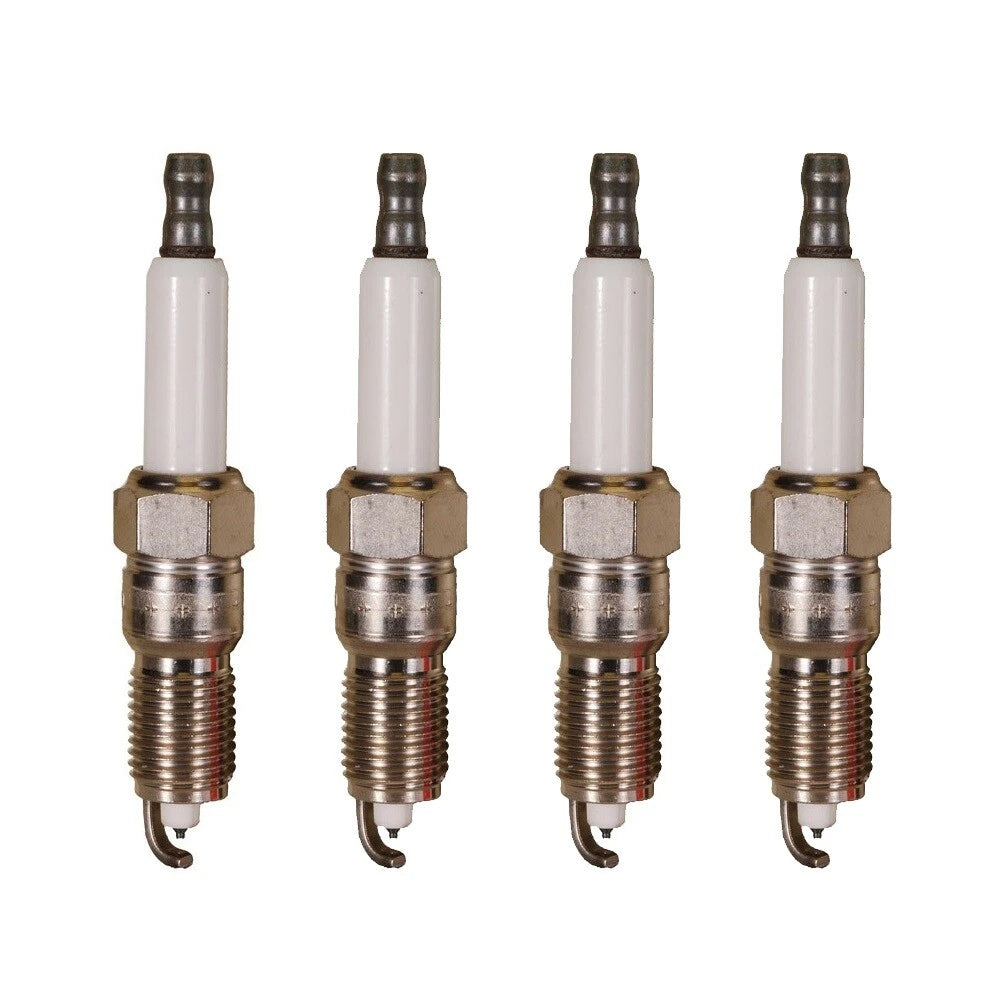 Set of 4 Spark Plugs 5077 for Chevy, Ford Ranger, GMC Savana, Mercury Tracer