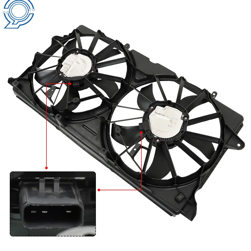 Radiator Cooling Fan for Chevrolet Silverado Cadillac (2014–2020) 23123635