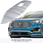 Stainless Chrome Billet Grille Insert for Ford Edge ST/ST-Line/SE/SEL (2019-2024)