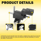 Turbocharger Valve for VW Cc Executive (2014–2015) 12-15 Highline/Sport/Sportline