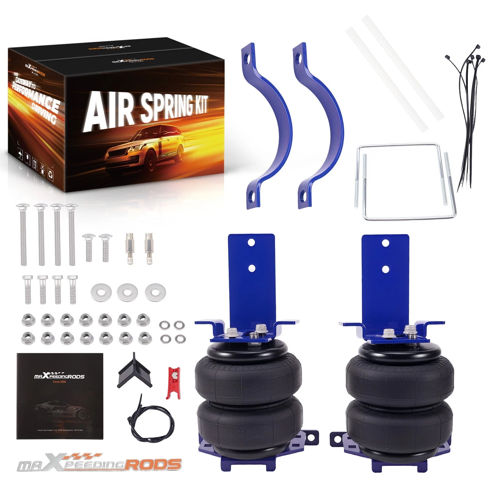 Air Suspension Spring Kit for Ford Excursion 2WD 5.4L V8 (2000–Present)