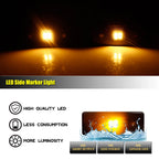 Smoked Lens LED Side Marker Lights for Mercedes W463 G-Class (2015–2018)