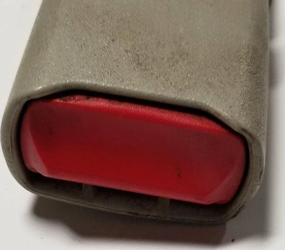 Seat Belt Clip for Lincoln Mark VIII (1993–1998) Driver Side Gray