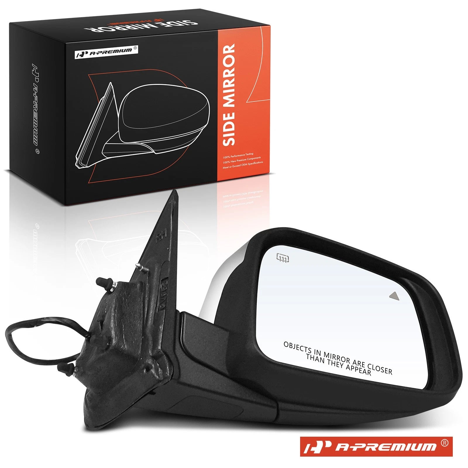 Power Folding Blind Spot Passenger Mirror for Dodge Durango (2011–2022)