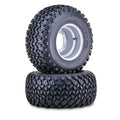 2 Wanda ATV Tire Wheel Assembly 22X11X10 4X156mm PCD 3+5 Silver Wheel (N/A)