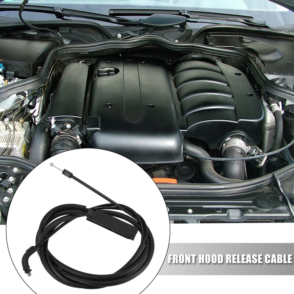 Hood Release Cable for BMW 320i 335i (2006–2013) 51237239240 51237396161