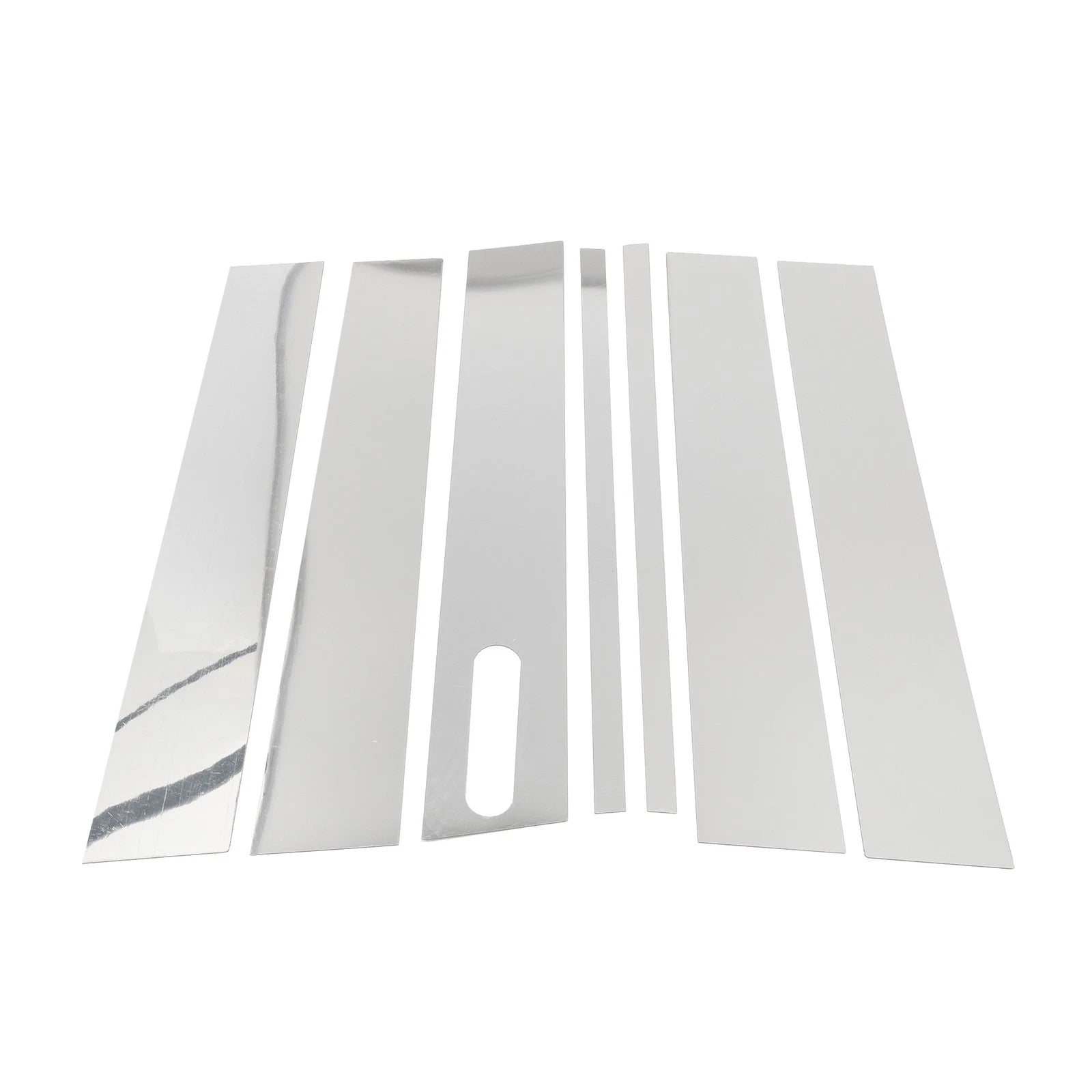 7pcs Door Pillar Window Trim for Ford Explorer Sport Trac (2001–2005) Chrome