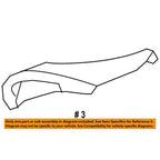 Right Side Windshield Cowl Vent Cover for Chevrolet Silverado