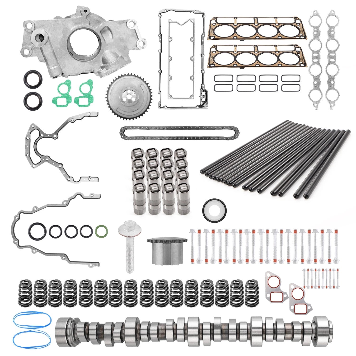 Sloppy Stage 2 Cam Lifters Kit for LS1 4.8 5.3 5.7 6.0 6.2 (1997–2021)