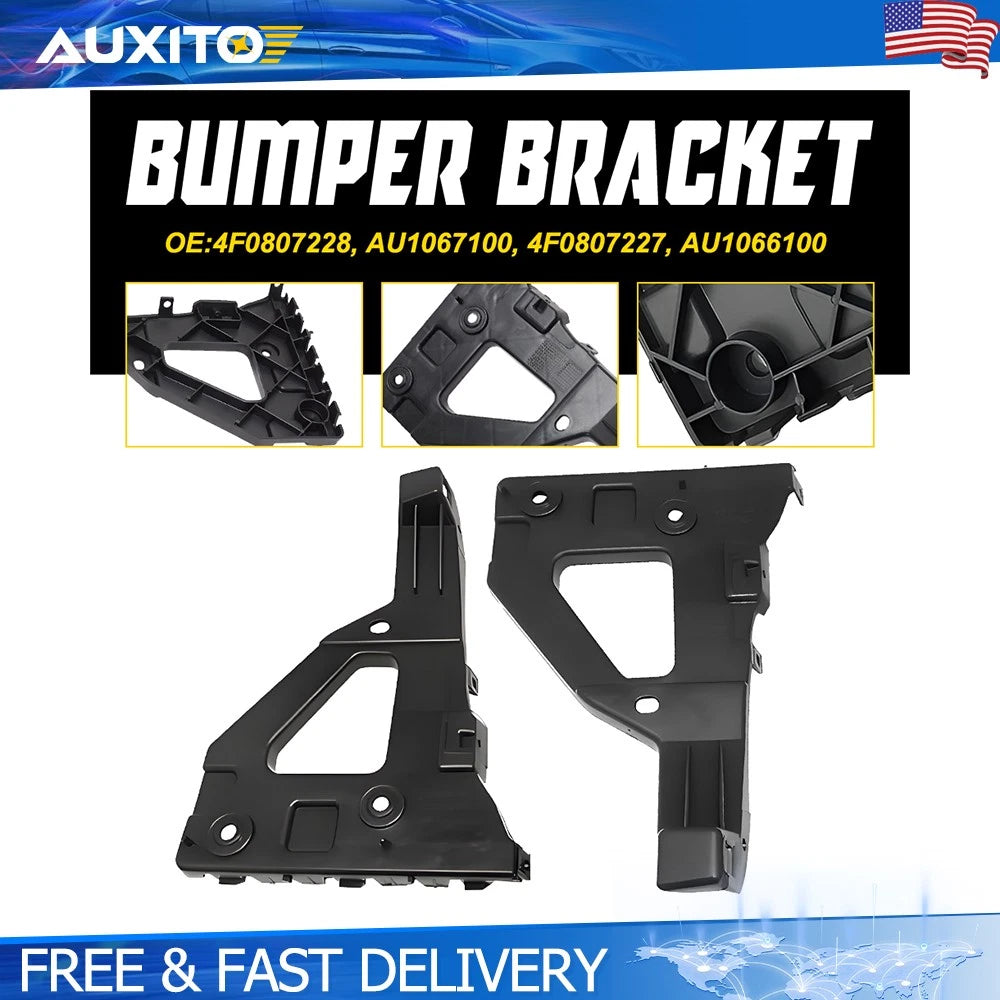Set of 2 Bumper Brackets for Audi S6 (2007–2011)