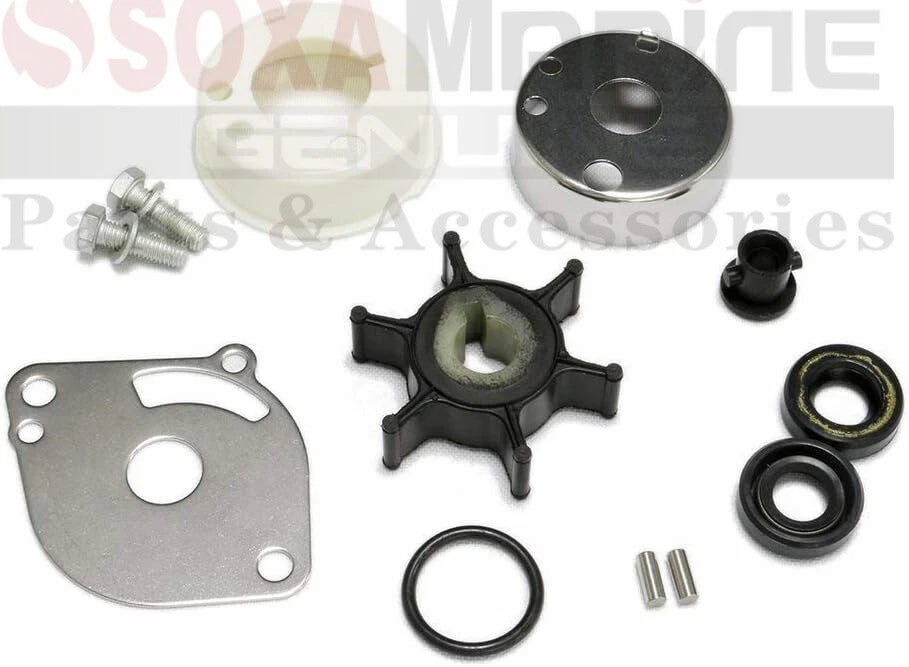Water Pump Rebuild Kit for Mercury Yamaha Mariner Outboard 2A 2B 2HP (46-6885M)