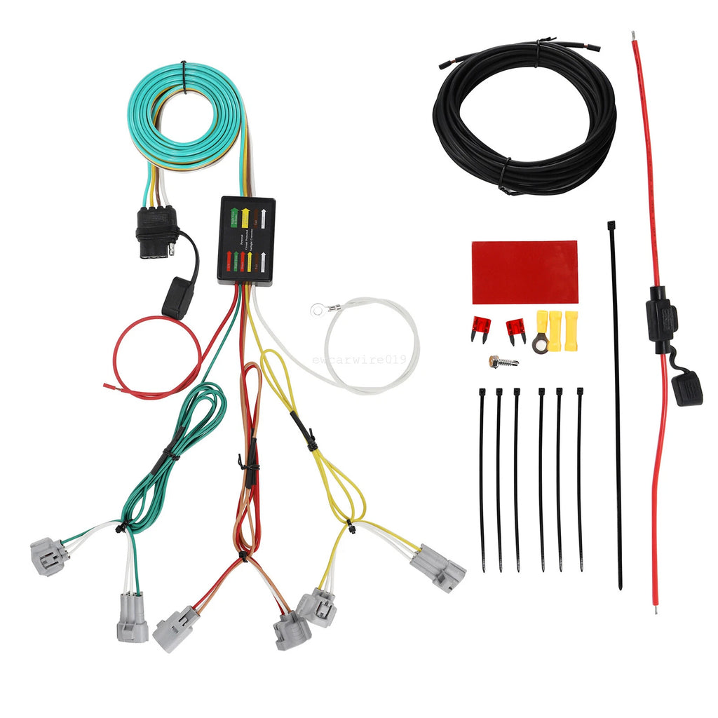 4 Pin Trailer Wiring Harness for Toyota Tacoma (2016–2023)
