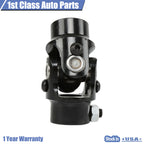 Black Manual Steering U Joint for Ford Bronco (1966–1975) 3/4-36 Spline X 3/4" DD