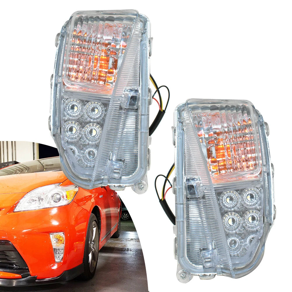 Pair LED Fog Lights for Toyota Prius (2012-2015)