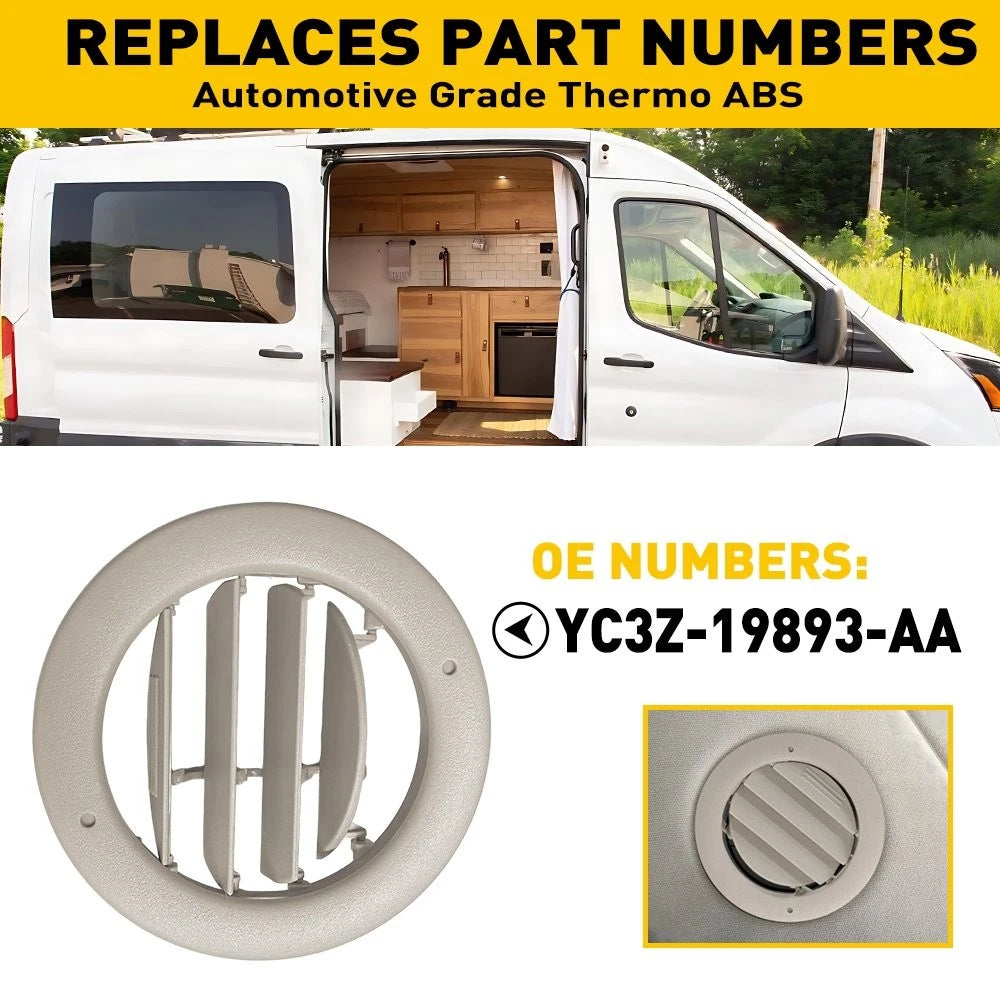 2X Roof Headliner Air Conditioning Vent Assembly for Ford Transit (2015–2025) OE