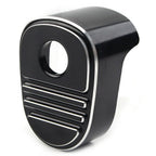Tri-Line Black Ignition Switch Cover for Harley Touring Bagger FLH (2014-2022)
