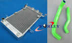 Aluminum Radiator & Red Hose for Suzuki LTZ400 KFX400 DVX400 (2003-2008)