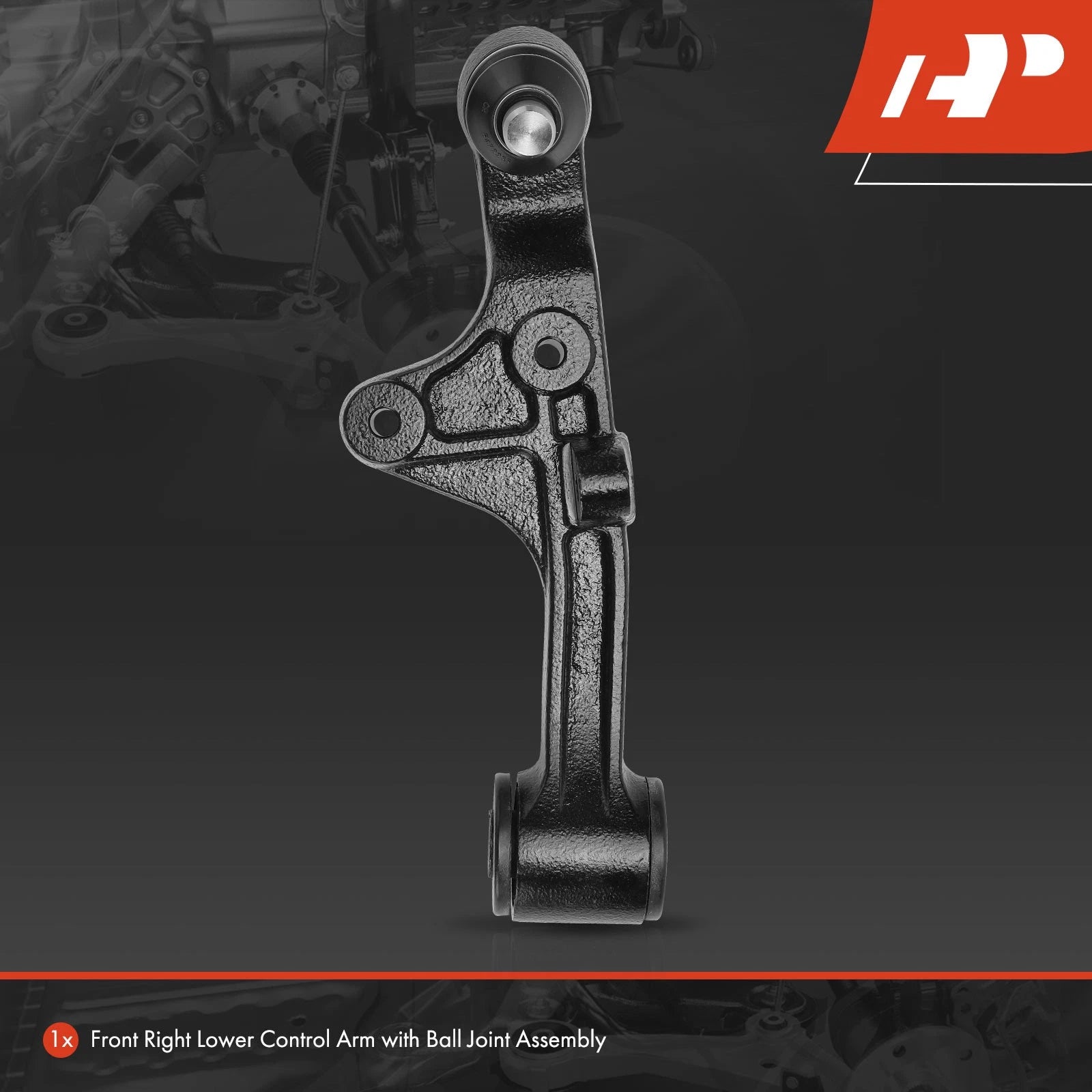 Front Right Lower Control Arm with Ball Joint for Kia Sedona (2002–2005)
