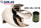 Solas Impeller SXX-CD-13/18 for Sea Doo 4-Tec 300 HP RXPX RXTX GTX (2016–2025)