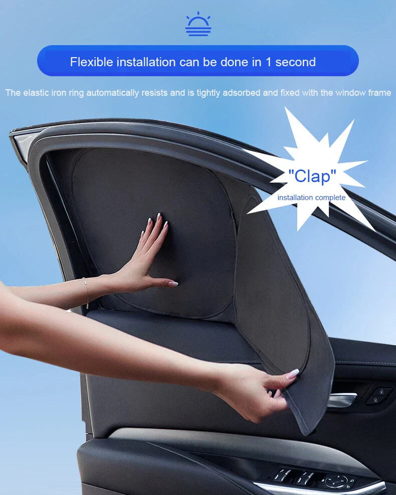 Side Window Sunshade Privacy Light Shade Blind for Honda FIT (2014–2020)