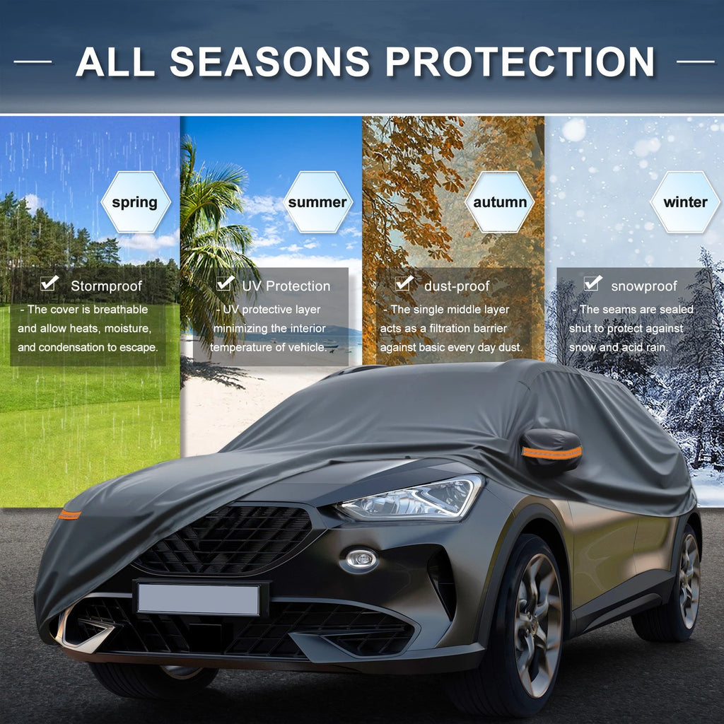 Waterproof 210D-PU Car Cover for Hyundai Tucson (2016–2023)