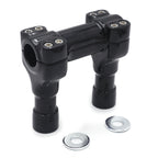 1pc Black 4" Riser Handlebar Top Clamp for Harley Softail Dyna