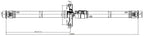 Rear Drive Shaft Assembly for Honda CR-V 4x4 2.0L (1997–2001)