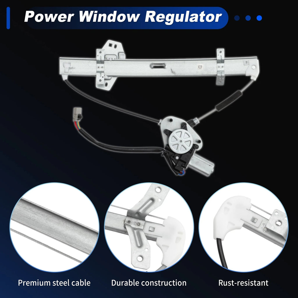 Rear Left Power Window Regulator with Motor for Honda Accord (2003–2007) No. 748-044