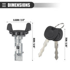 Ignition Switch Lock Cylinder Set for Chevy Silverado 1500 (1999–2004) 2 Keys