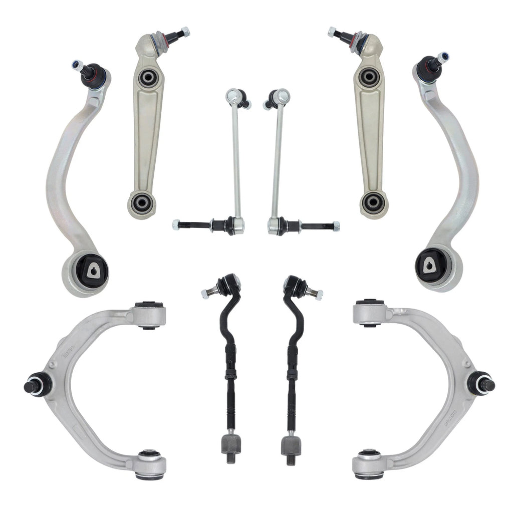 Set of 10 Front Control Arm & Tie Rod End Kit for BMW X5 E70 (2007-2013)