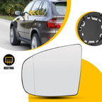 Heated Side Mirror Glass for BMW X5 X6 E70 E71 E72 (2007–2013)