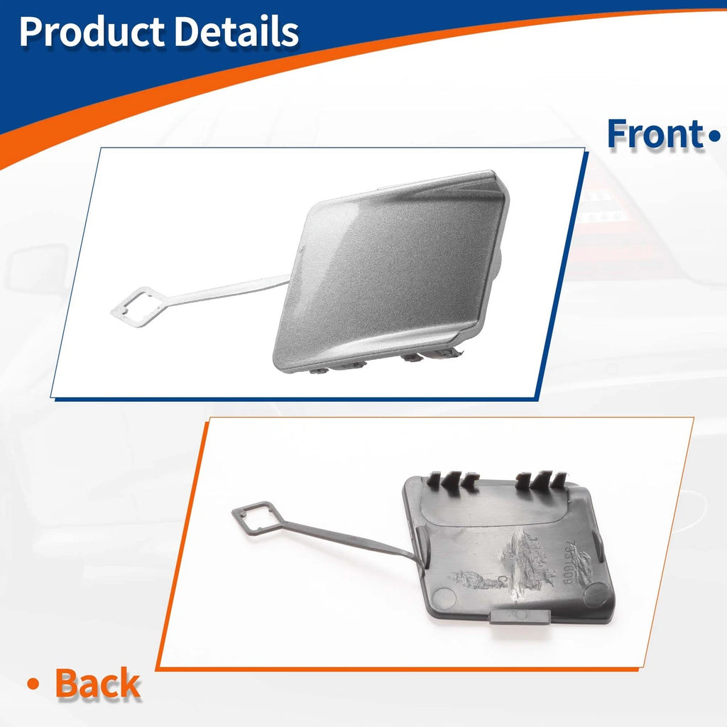 Rear Tow Hook Cover for BMW 5-Series F10 (2011–2017) No. 51127332776 Space Grey